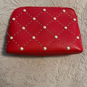 Red Quilted Women's Bag